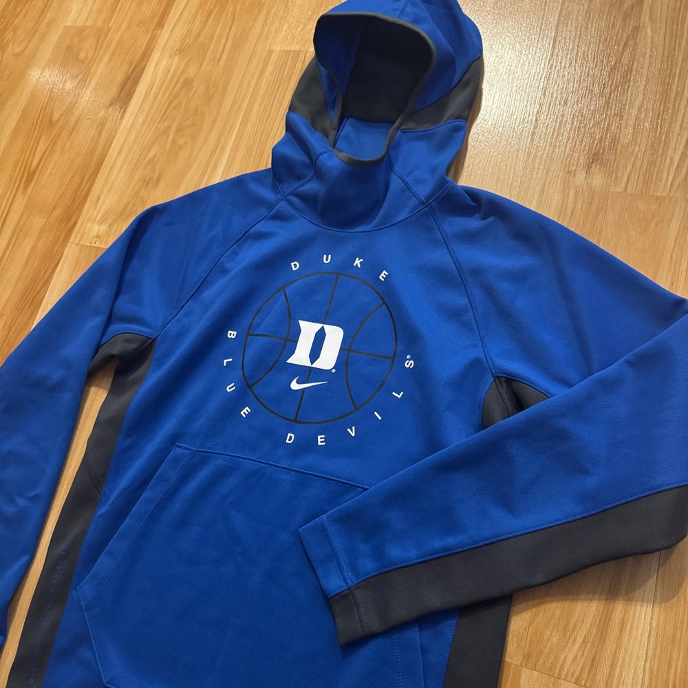 Nike Duke Blue Devils Performance Hoodie Sweatshirt- Men’s Small